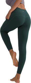 Leggings for Women with 3 Pockets Buttery Soft High Waisted Yoga Pants Non-See-Through Full-Length Tights
