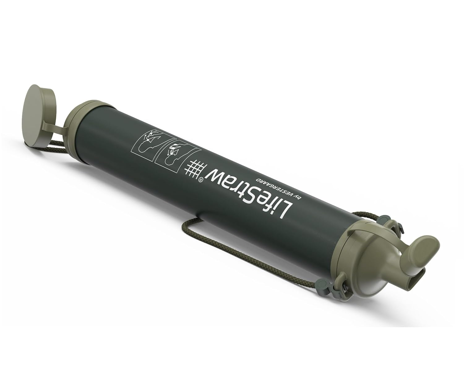 Personal Water Filter, Green