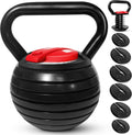 5-50 Lbs Cast Iron Kettlebell for Dumbbell Weights Exercises, Gym, Full Body Home Workout Equipment, Push Up, Grip and Strength Training