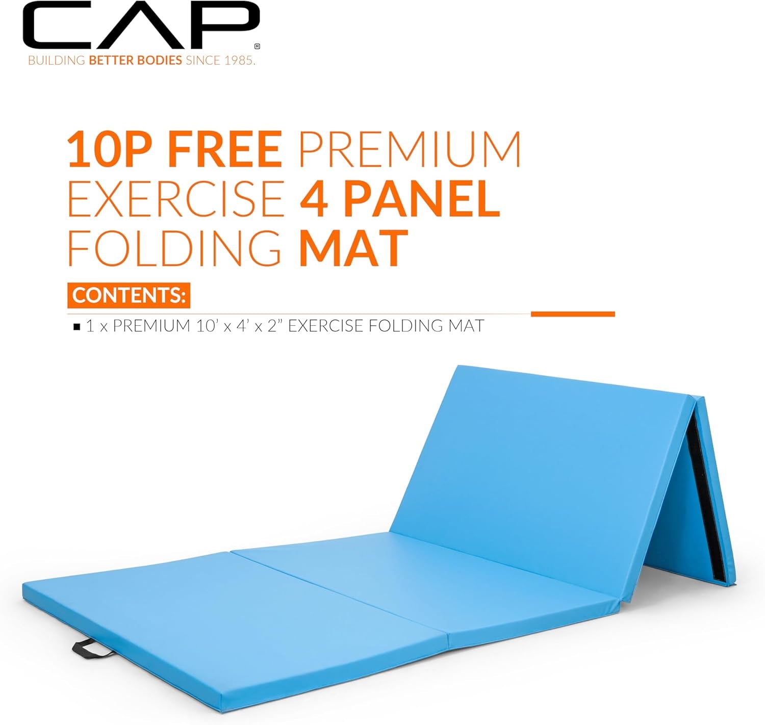 Folding Anti-Tear Exercise & Gymnastics Balance Mat – Multi-Purpose Fitness, Aerobics, & Training | Multiple Options