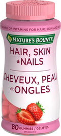 Hair, Skin & Nails, Helps Maintain Health of Hair, Skin & Nails, Helps Development of Bones, Teeth, Cartilage & Gums, Aids Wound Healing, Antioxidant, Strawberry Cream Flavour, 200 G