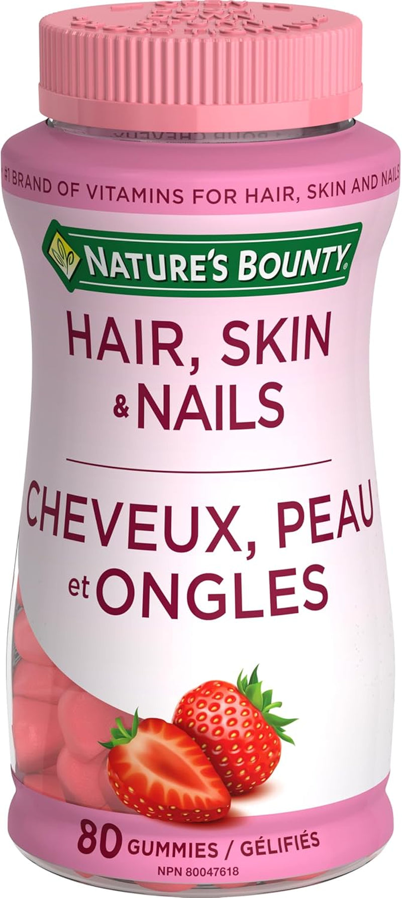 Hair, Skin & Nails, Helps Maintain Health of Hair, Skin & Nails, Helps Development of Bones, Teeth, Cartilage & Gums, Aids Wound Healing, Antioxidant, Strawberry Cream Flavour, 200 G