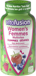 Vitafusion Women'S Multivitamin Gummies, Daily Multivitamin, Healthy Metabolism, Immune Support, Hair, Skin & Nails, Osteoporosis, 150 Count, 2.5 Month Supply, Packaging May Vary