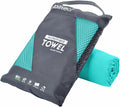Microfiber Towel Perfect Travel & Gym & Camping Towel. Quick Dry - Super Absorbent - Ultra Compact - Lightweight. Suitable for Trip, Beach, Shower, Backpacking, Pool