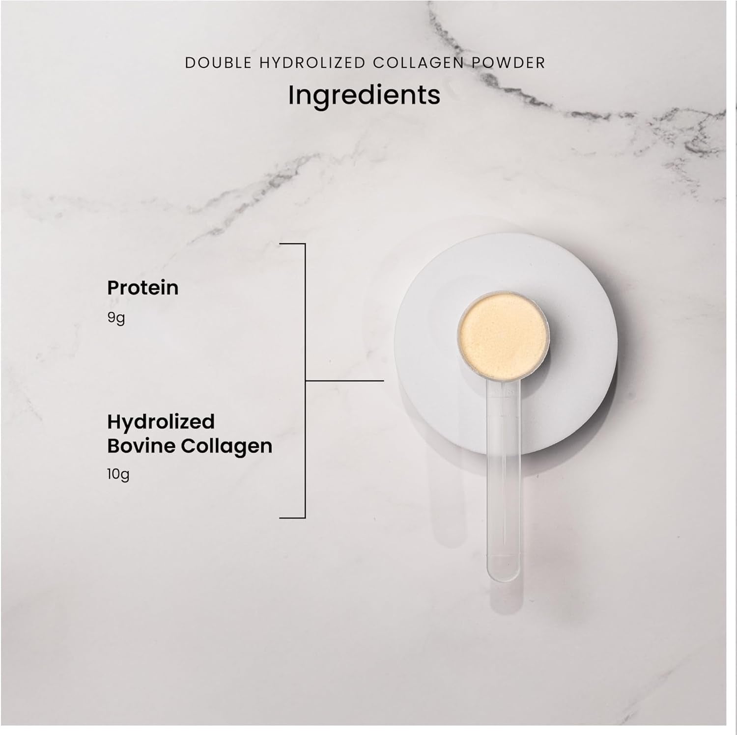 Collagen Powder - More Value with 500G of Hydrolyzed Type I & Lll - Unflavored Collagen Supplement for Hair Skin and Nails - Grass-Fed Collagens for Women & Men, Easy to Mix, Lab Tested