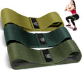 Resistance Bands 3 Sets, Premium Exercise Loops with Non-Slip Design for HIPS & Glutes, 3 Resistance Level Workout Booty Bands for Women and Men