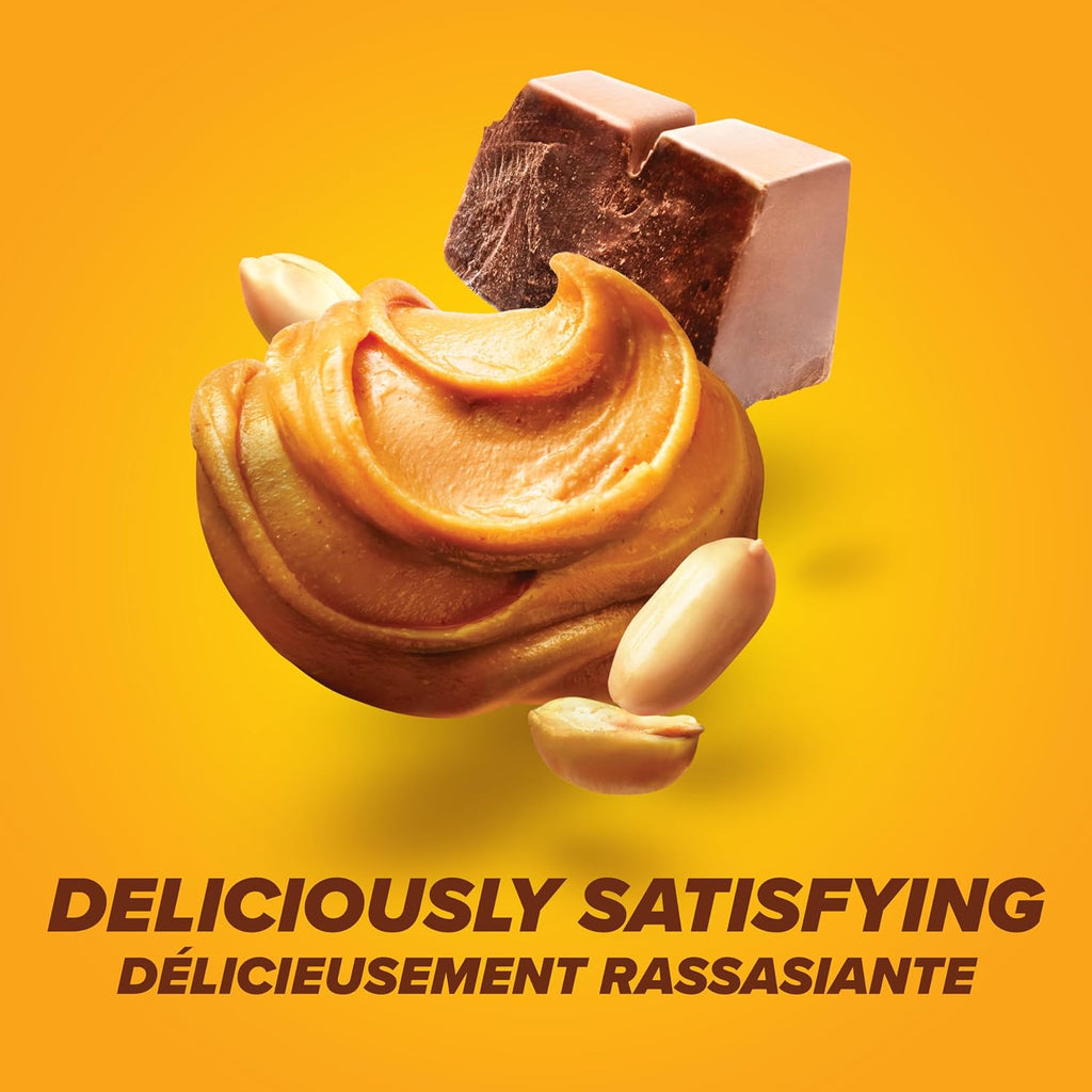 Bars - Nutritious, Gluten Free Bar, Made with Whey Protein Blend - Low Sugar Snack. Deliciously Satisfying. Made in Canada, Chocolate Peanut Butter (Pack of 6)