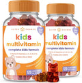 (2-Pack) Kids Multivitamin Gummy | Sugar Free Kid Vitamins | Strawberry, Passionfruit, Peach & Cherry | Multivitamins for Children | Vegan, Non-Gmo & Gluten Free | 120 Gummy Vitamins for Toddlers & Kids
