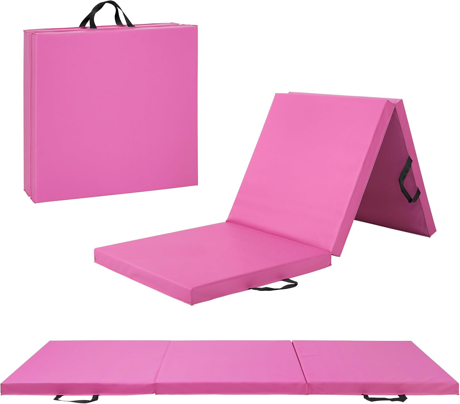 Folding Anti-Tear Exercise & Gymnastics Balance Mat – Multi-Purpose Fitness, Aerobics, & Training | Multiple Options