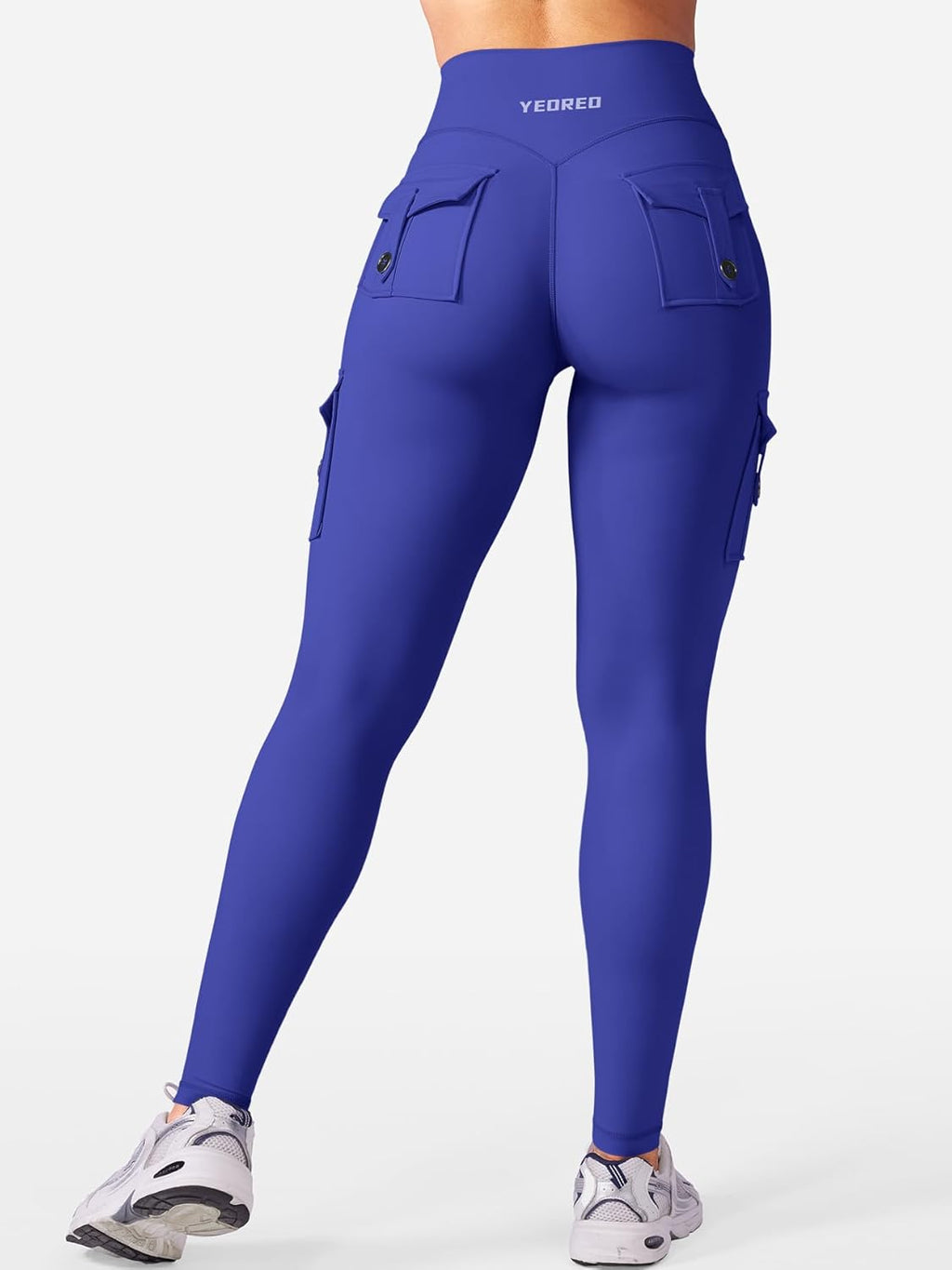Workout Cargo Leggings with Pockets for Women No Front Seam Hidden Scrunch Hedda Leggings Compression Gym Yoga Pants