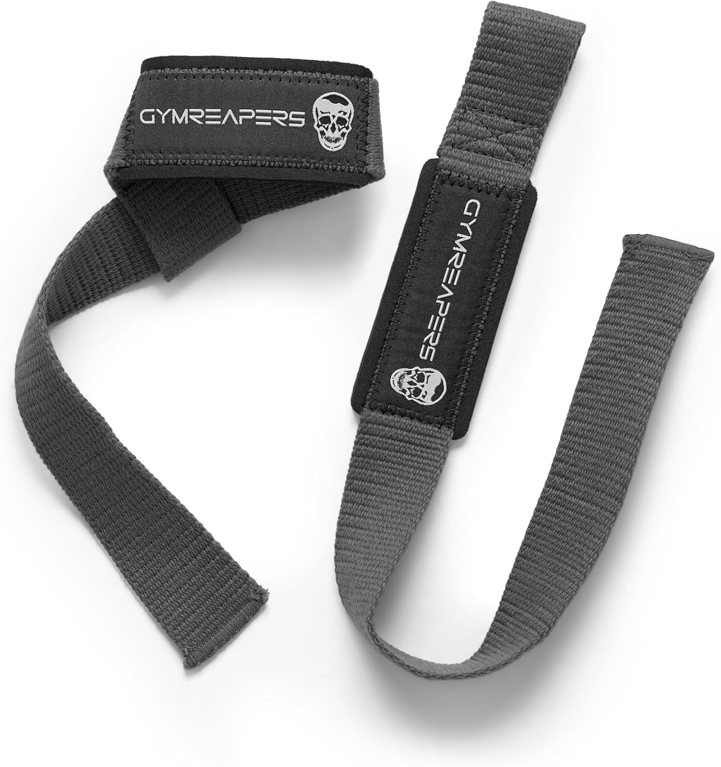 Lifting Wrist Straps for Weightlifting, Bodybuilding, Powerlifting, Strength Training, & Deadlifts - Padded Neoprene with 18 Inch Cotton