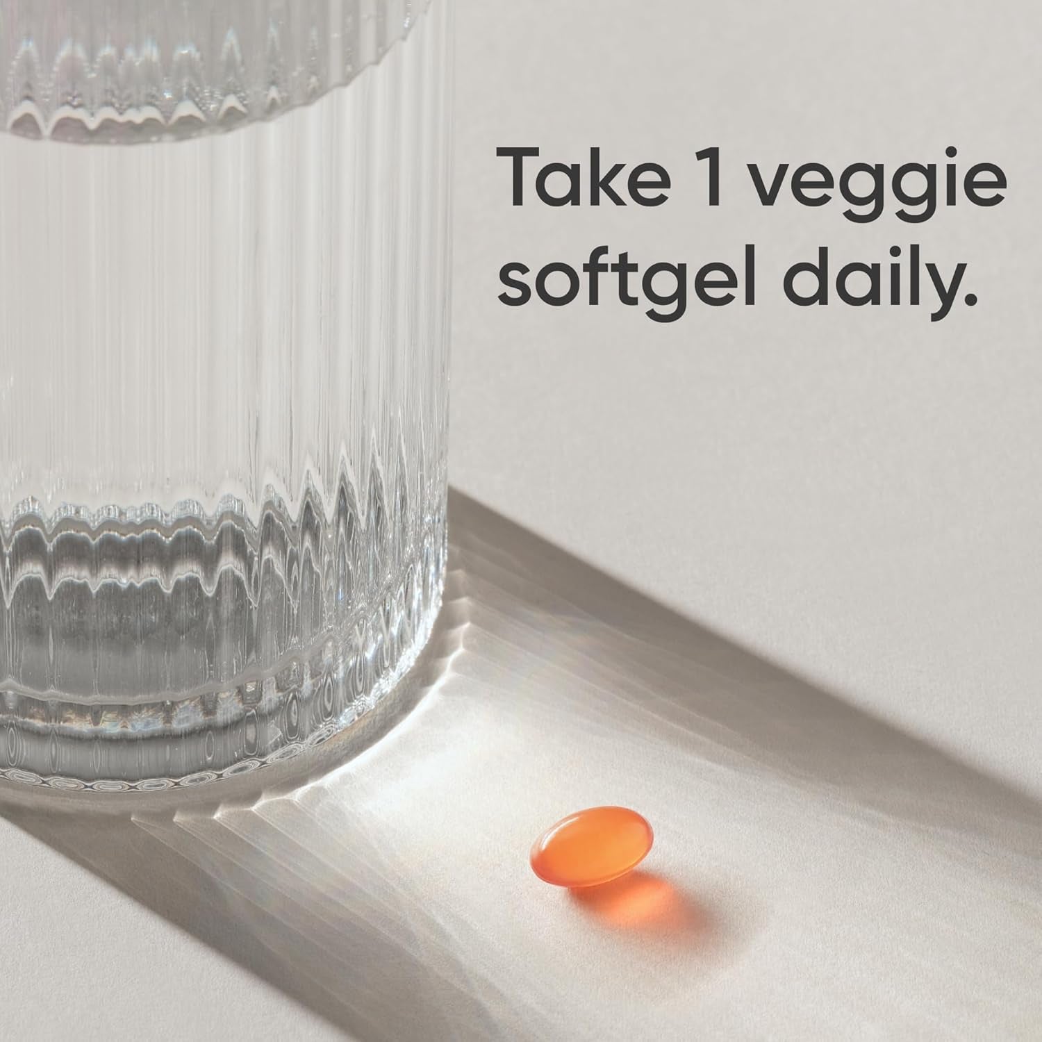 Vitamin D3 + K2 with 1000Iu of Plant-Based D3 & 120Mcg of Vitamin K2 as MK-7 Non-Gmo Verified & Vegan Certified,Softgel (60Ct)