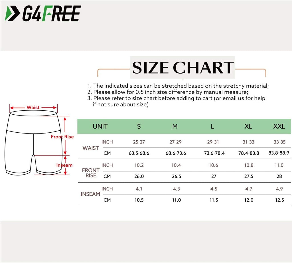 High Waist Yoga Shorts with Pockets Biker Shorts for Women Running Workout Shorts Leggings