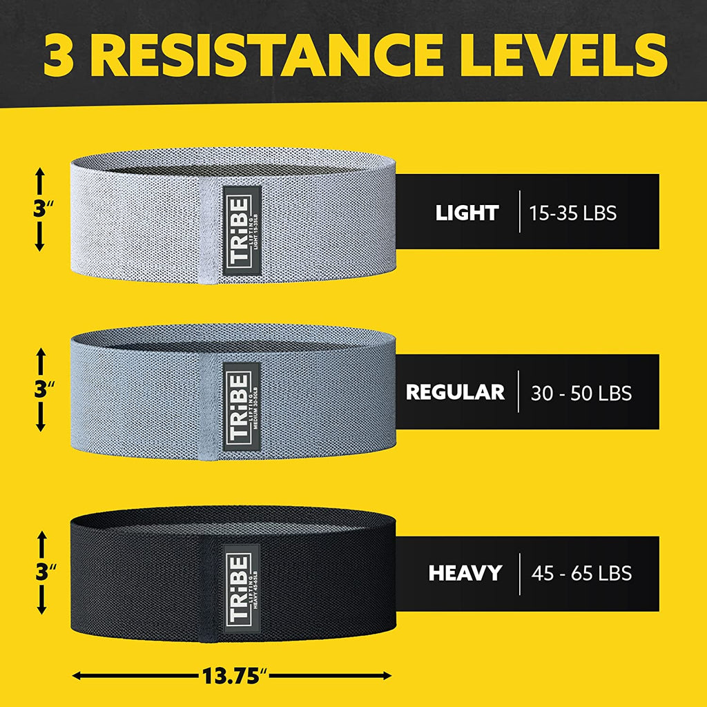 Fabric Resistance Loop – Glute and Thigh Workout Band – Exercise Band for Legs and Butt