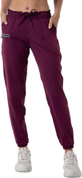 Joggers for Women with Pockets Elastic Waist Workout Sport Gym Pants Comfy Lounge Yoga Running Pants