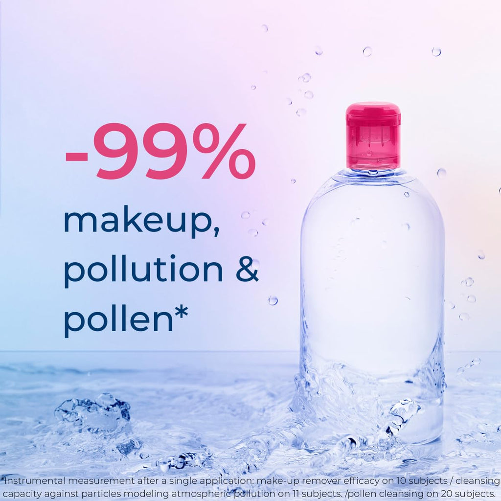 Bioderma Sensibio H2O Micellar Water - Gentle Makeup Remover and Cleanser for Sensitive Skin