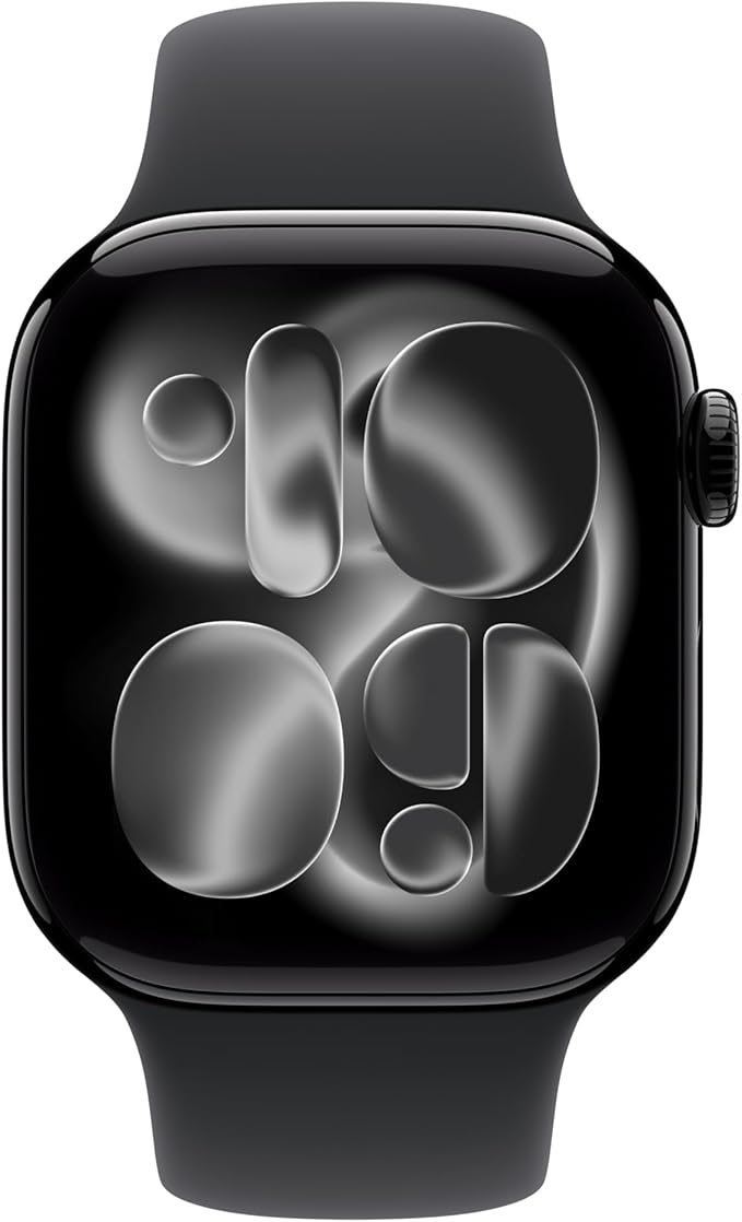 Apple Watch Series 11 GPS 42mm - Jet Black with Sport Band