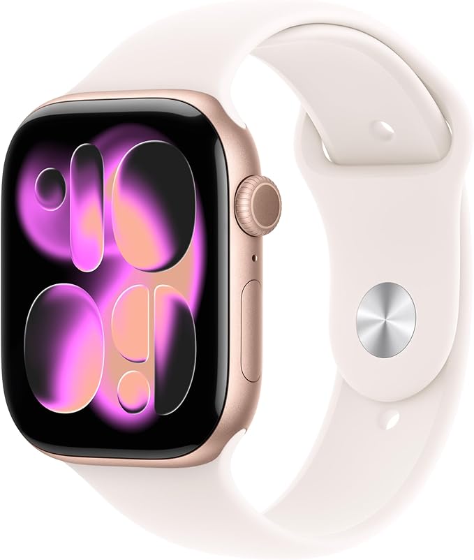 Apple Watch Series 11 GPS 42mm - Jet Black with Sport Band