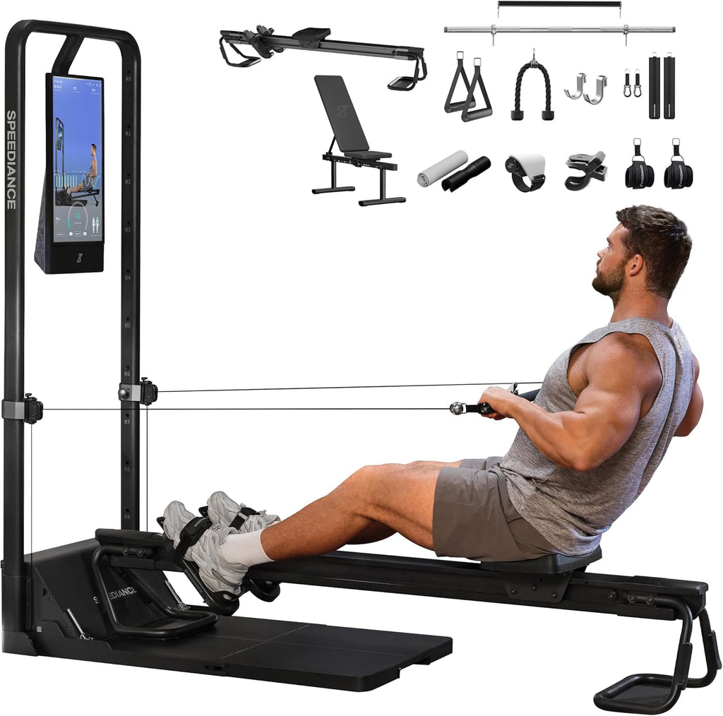 Gym Monster 2 Smart Home Gym, Upgraded Ai-Powered Home Workout Machine, Multi-Functional Smith Machine, Full Body Strength Training Fitness Equipment, All-In-One Workout Station