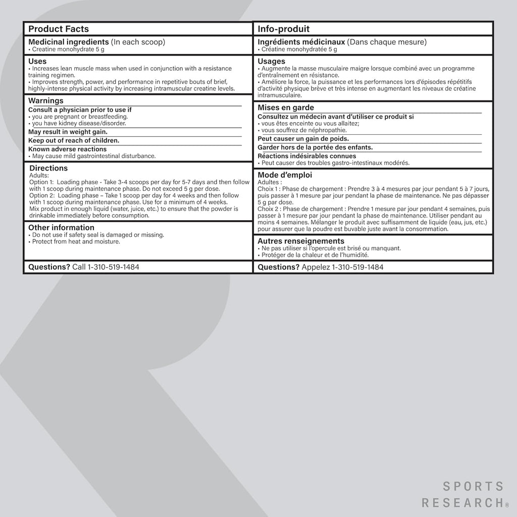 Creatine Monohydrate - Pure Micronized Creatine Monohydrate Powder - Improves Strength, Power, and Performance for Women and Men | Non-Gmo 60 Servings