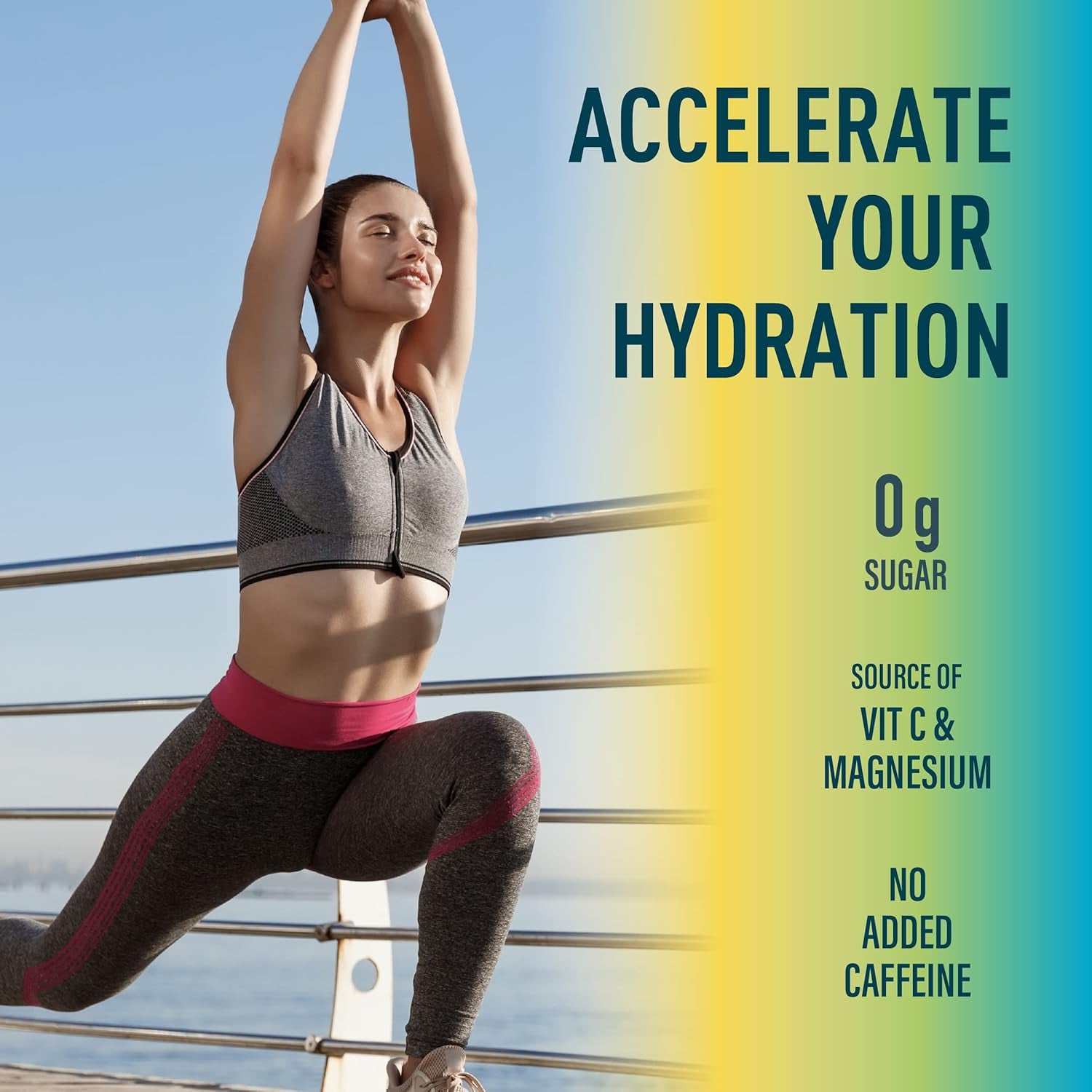 Canadian-Made Electrolytes Powder - Classic Lemonade Sachets - on the Go Sugar-Free Hydration and Electrolyte Replenishment with Prebiotics and Vitamin C - 3.5G X 20Ct
