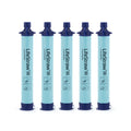 Personal Water Filter, 5-Pack, Blue