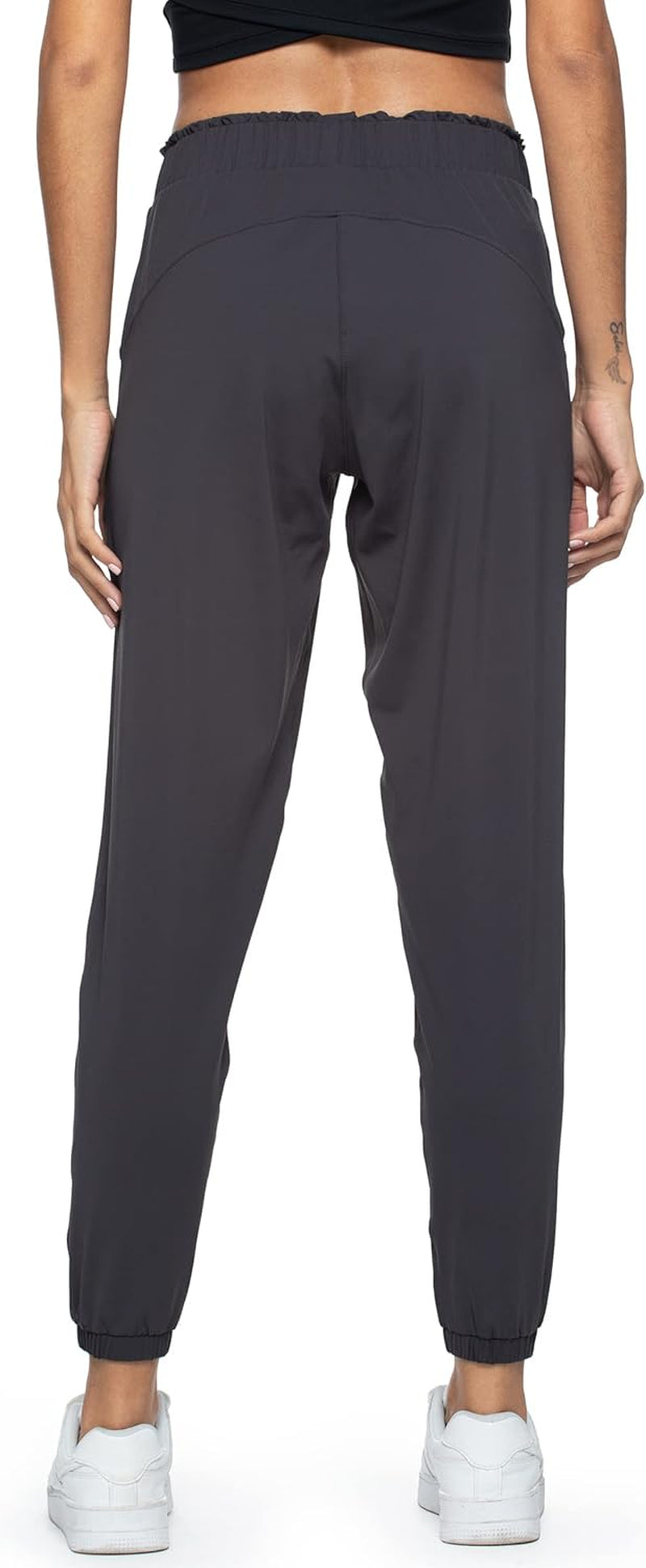 Joggers for Women with Pockets Elastic Waist Workout Sport Gym Pants Comfy Lounge Yoga Running Pants