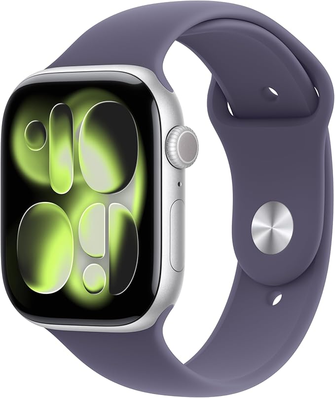 Apple Watch Series 11 GPS 42mm - Jet Black with Sport Band