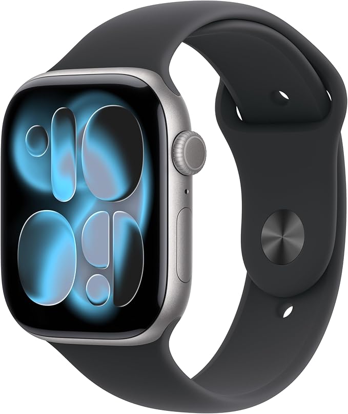 Apple Watch Series 11 GPS 42mm - Jet Black with Sport Band
