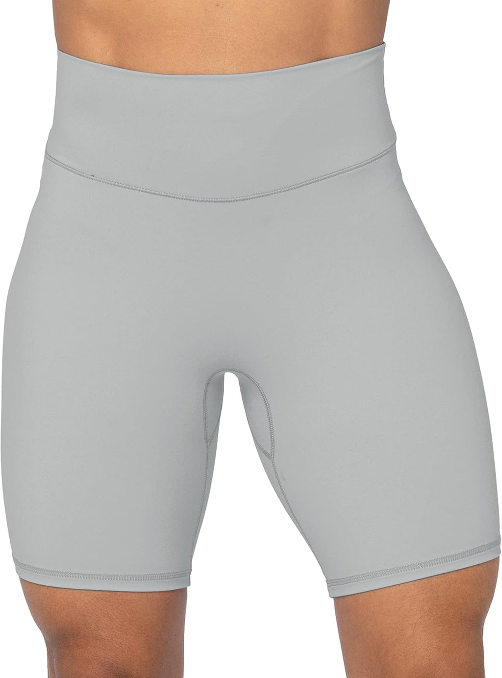 High Waist Biker Shorts for Women No Front Seam Soft Yoga Workout Gym Bike Shorts Tummy Control Squat Proof