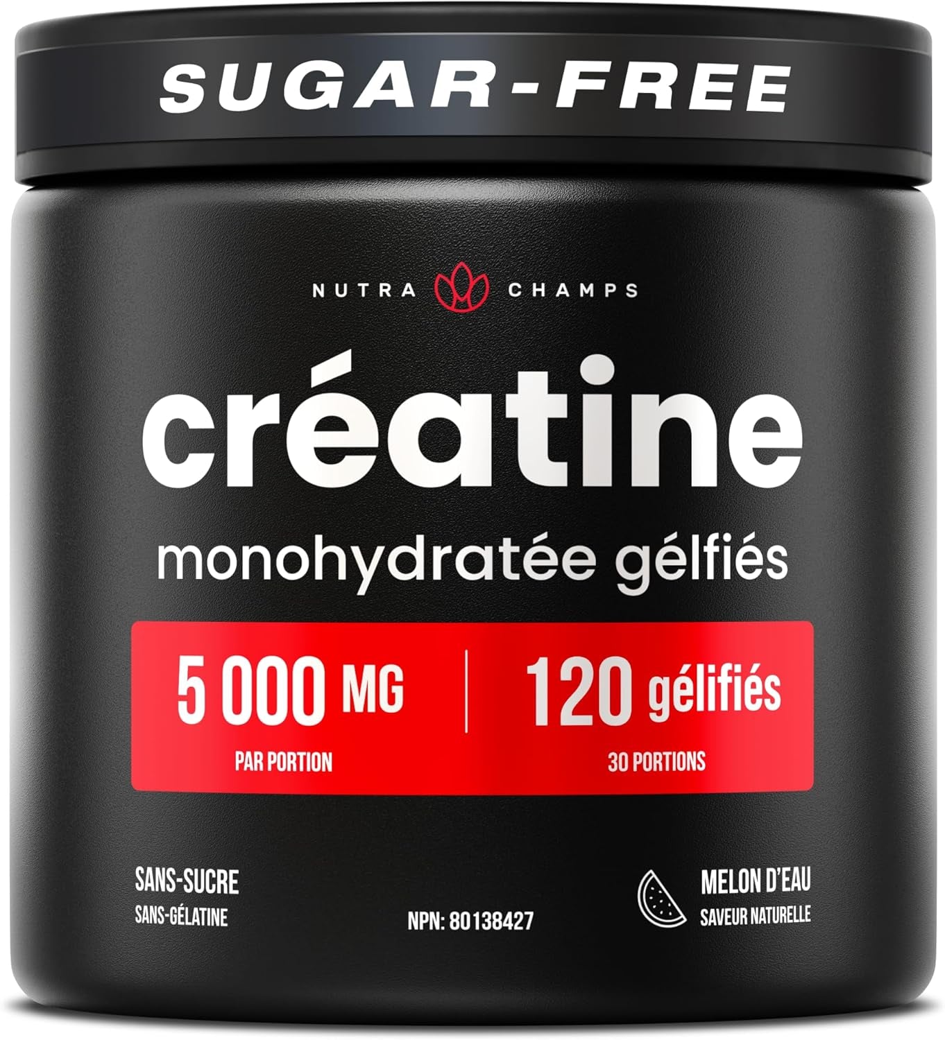 Creatine Monohydrate Gummies 5000Mg | Chewable Gummies for Men & Women | Sugar-Free Chewable Creatine Gummy Supplement for Muscle Recovery, Performance & Strength | 120 Gummies | 1250 Mg per Gummy