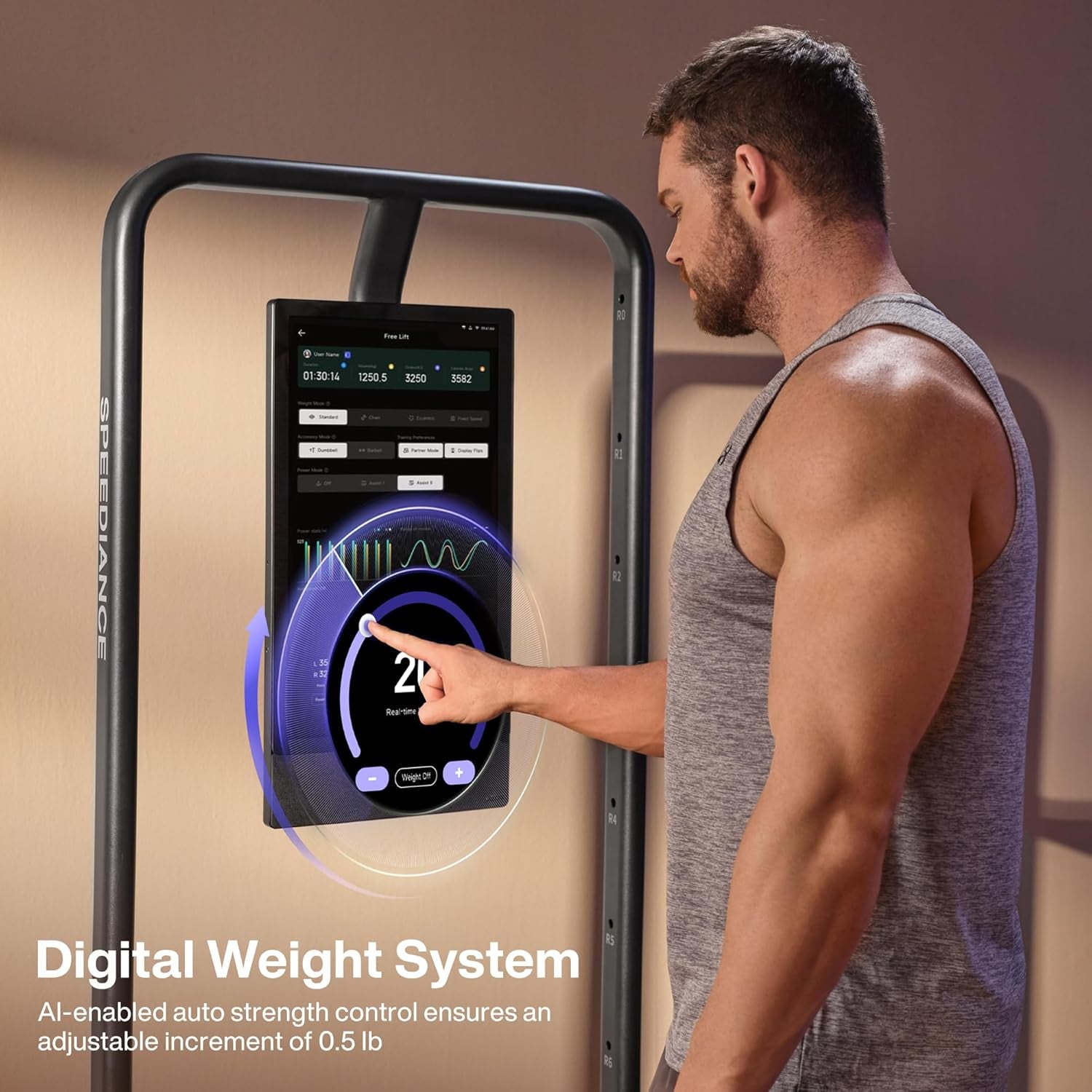 Gym Monster 2 Smart Home Gym, Upgraded Ai-Powered Home Workout Machine, Multi-Functional Smith Machine, Full Body Strength Training Fitness Equipment, All-In-One Workout Station
