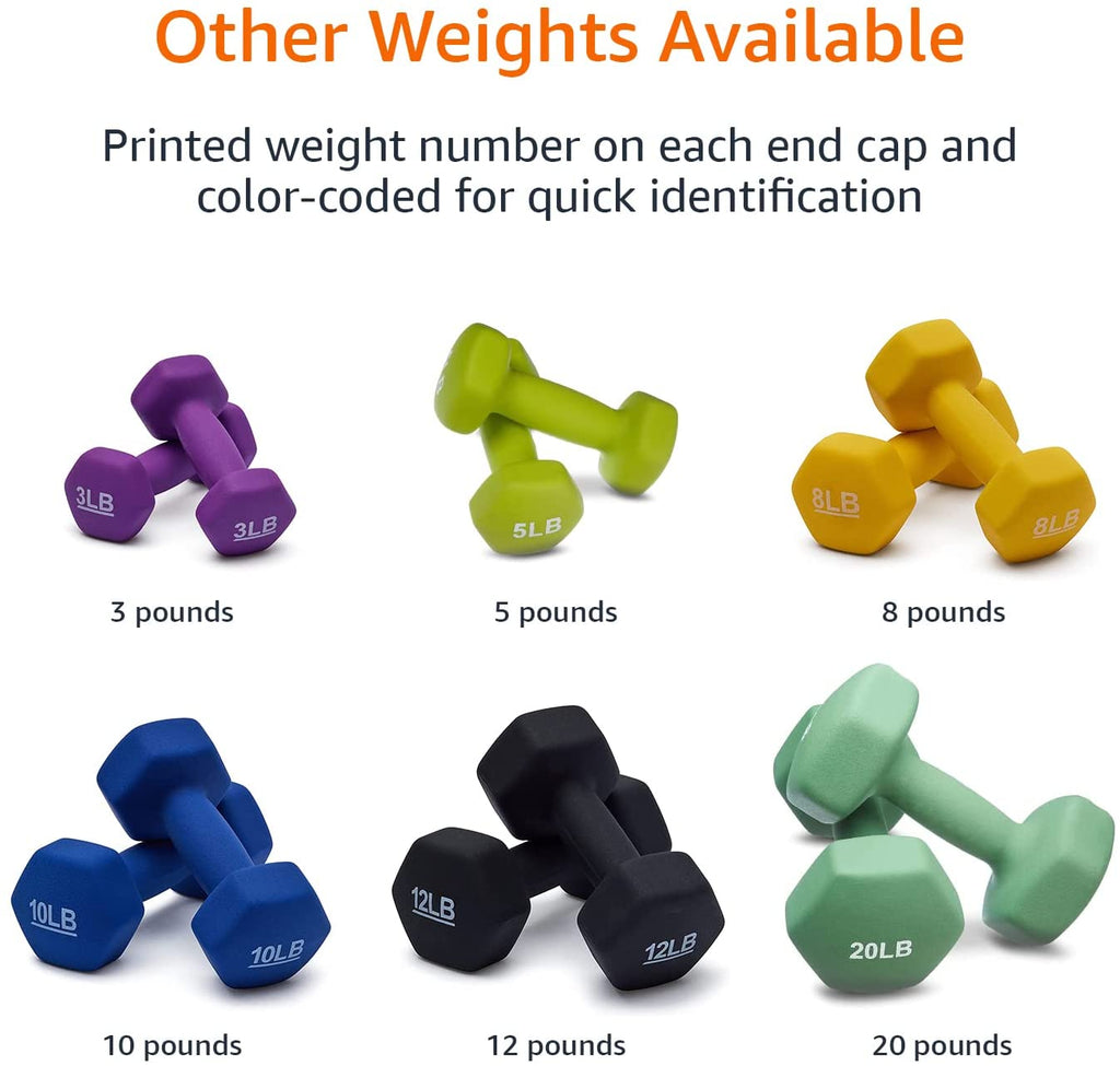 Neoprene Dumbbell Hand Weights