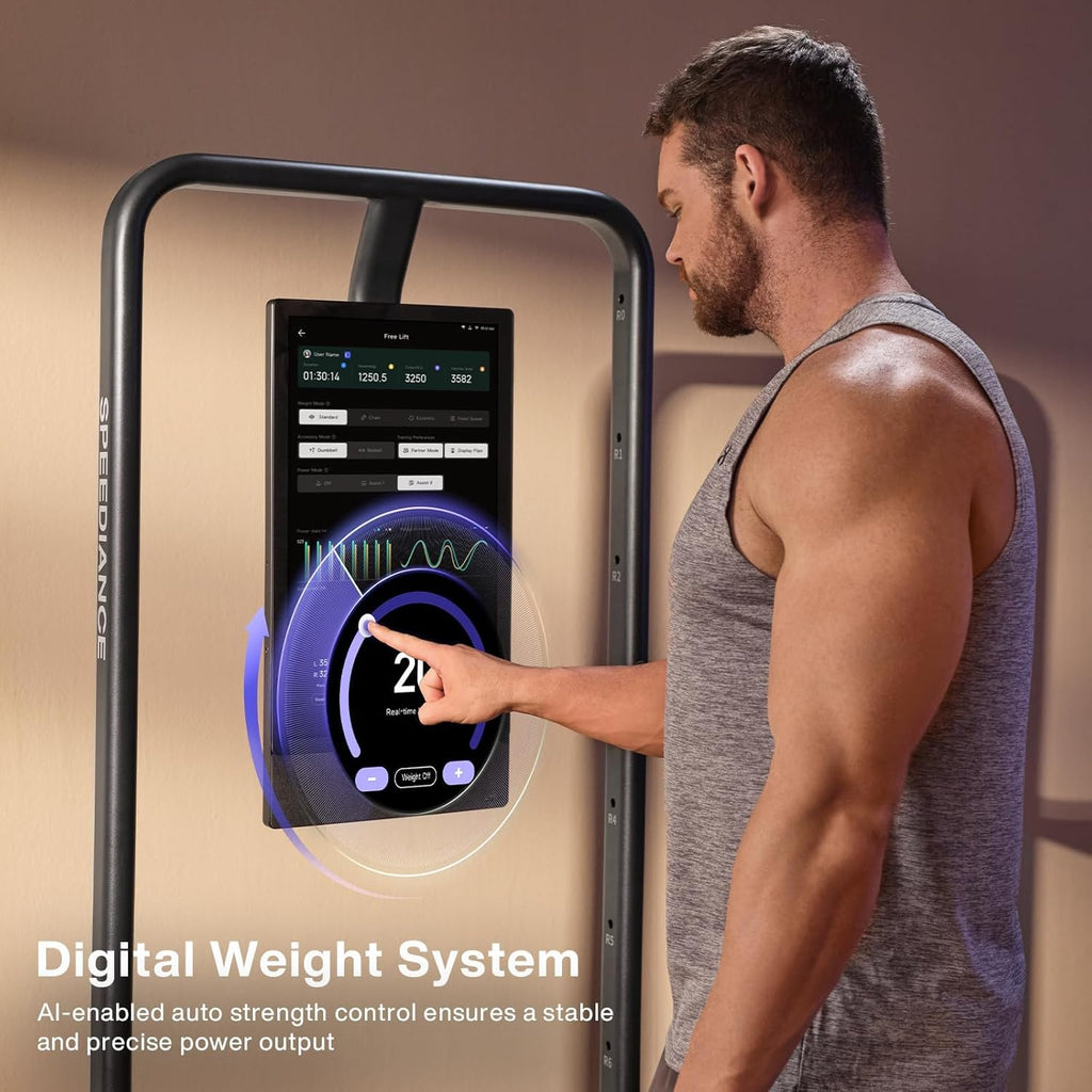Gym Monster 2 Smart Home Gym, Upgraded Ai-Powered Home Workout Machine, Multi-Functional Smith Machine, Full Body Strength Training Fitness Equipment, All-In-One Workout Station
