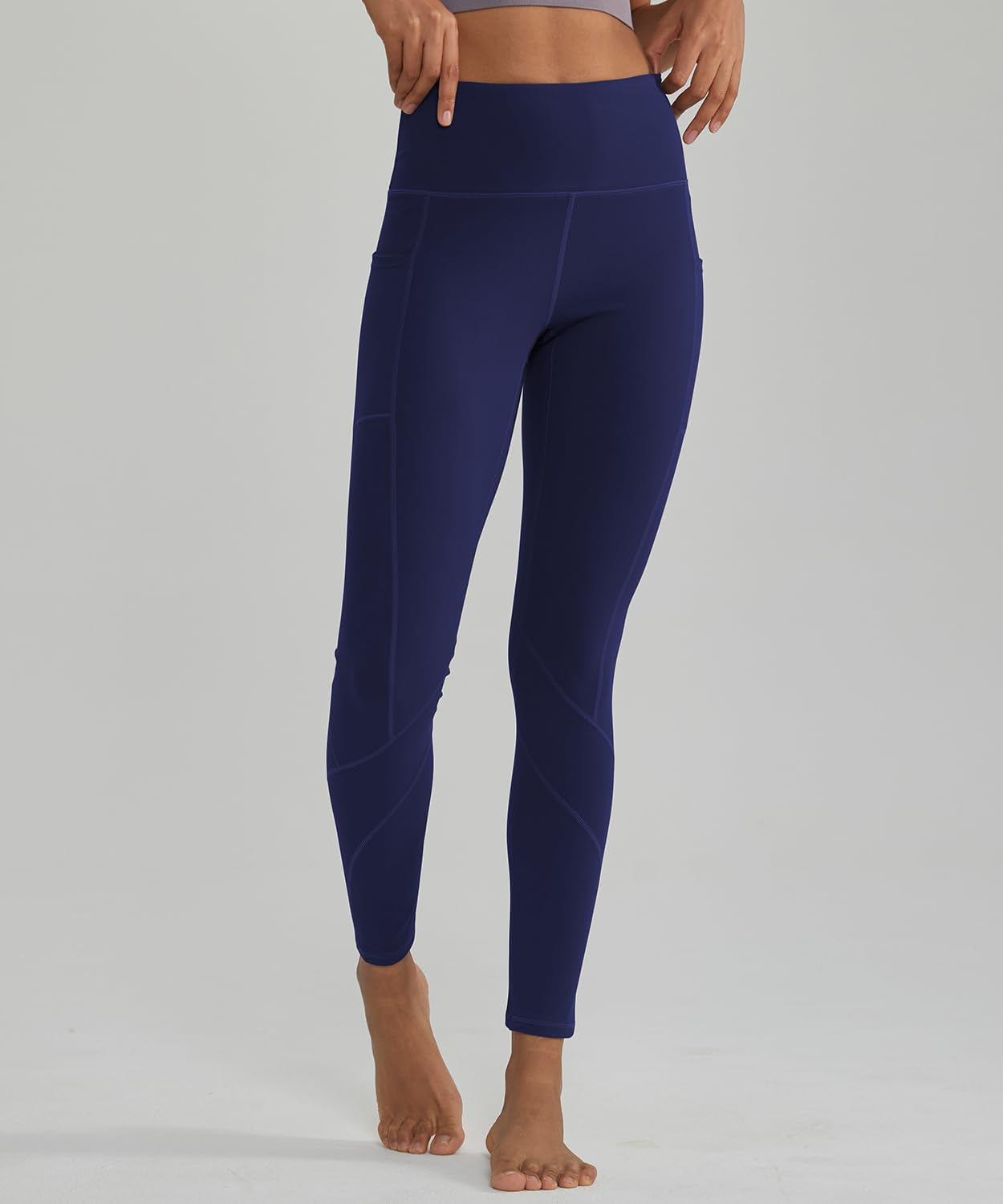 High Waisted Tummy Control Leggings for Women Yoga Pants with Pockets Workout Squat Proof Tights