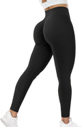 Tiktok Trending Leggings Women'S High Waist Smile Contour Booty Leggings Scrunch Butt Lift Workout Seamless Yoga Pants