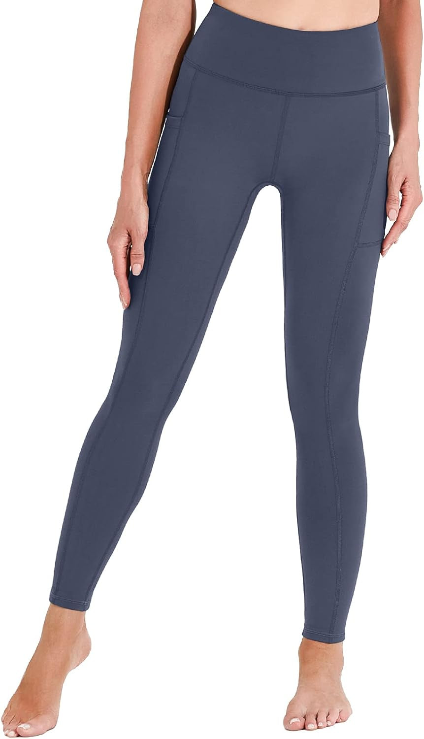 Yoga Pants for Women, High Waisted Leggings with Pockets, Tummy Control Non See through Workout Pants