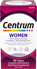 Women Multivitamins/Minerals Supplement, 90 Tablets (Packaging May Vary)