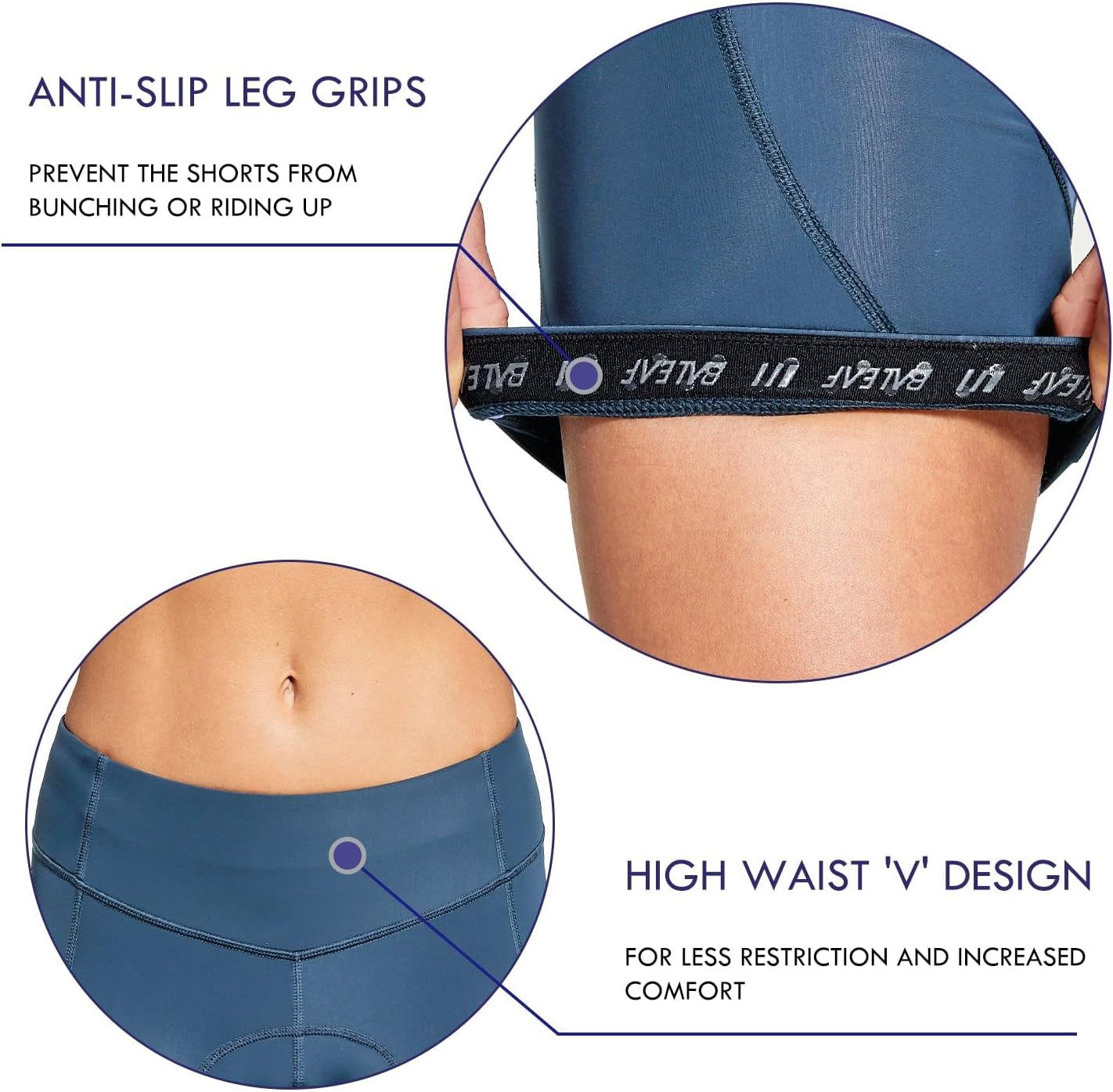 5" Bike Shorts Women 4D Padded Pockets Cycling Shorts Mountain Biking Bicycle Spin Gel UPF50+