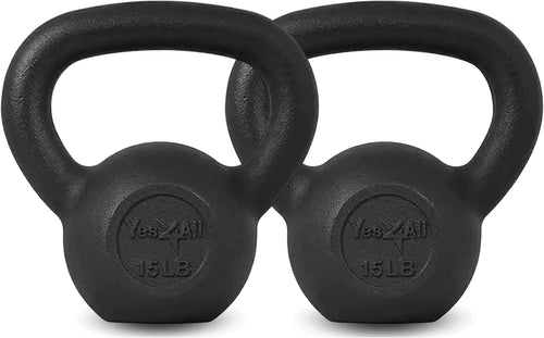 5-50 Lbs Cast Iron Kettlebell for Dumbbell Weights Exercises, Gym, Full Body Home Workout Equipment, Push Up, Grip and Strength Training