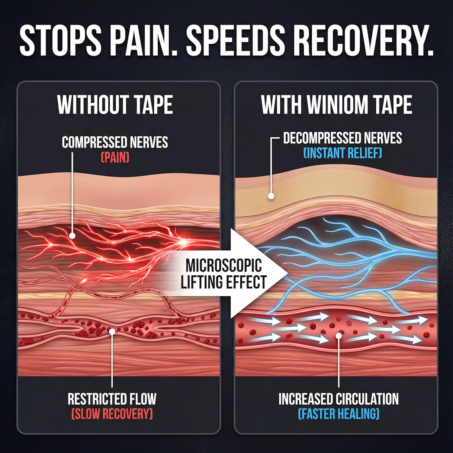 Kinesiology Tape-Incredible Support for Athletic Sports and Recovery+Free Taping Guide - Pre-Cut 2 Inch 16.4 Feet (Desert Beige + Free Taping Guide, Pack of 1)