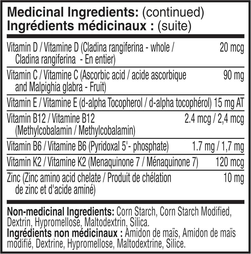 One Daily Multivitamin for Women - Energy Support - Whole Food Supplement to Nourish Hair, Skin, Nails - Non-Gmo - No Soy - Gluten Free - 120 Capsules - 4 Month Supply