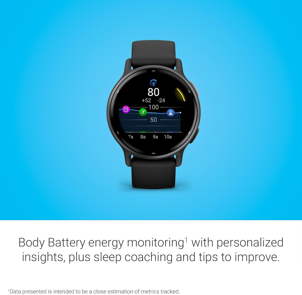Vívoactive 5, Health and Fitness GPS Smartwatch, AMOLED Display, up to 11 Days of Battery, Black