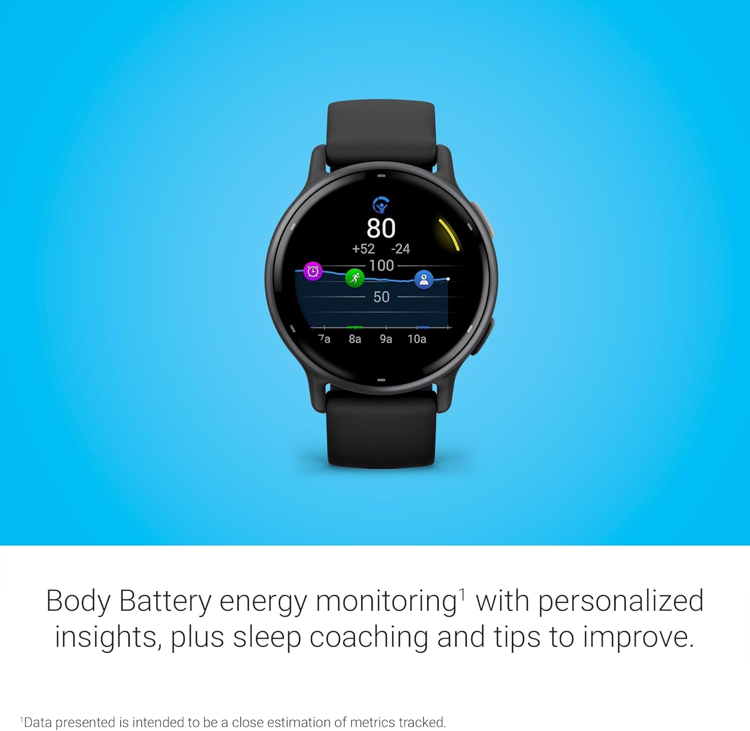 Vívoactive 5, Health and Fitness GPS Smartwatch, AMOLED Display, up to 11 Days of Battery, Black