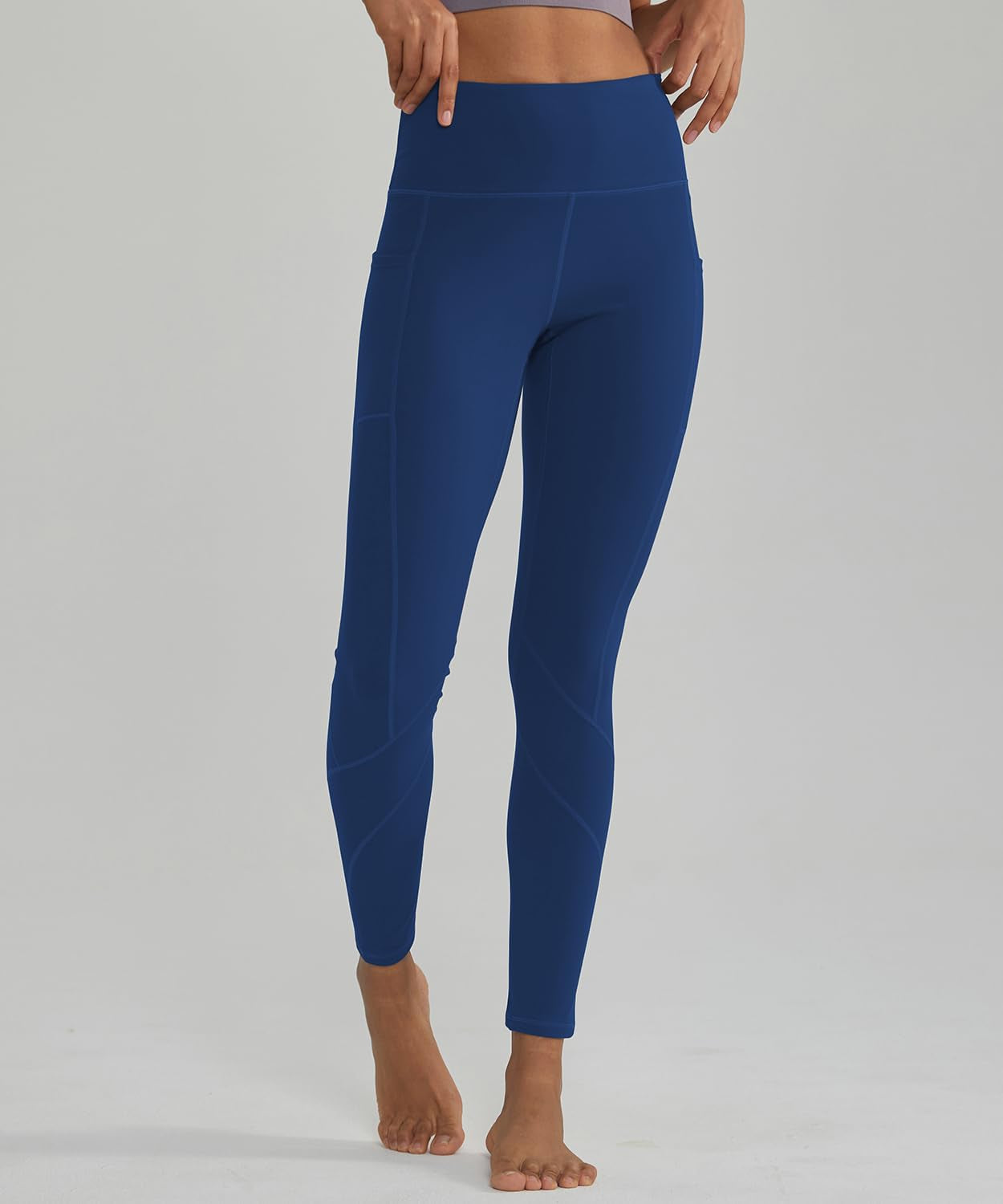 High Waisted Tummy Control Leggings for Women Yoga Pants with Pockets Workout Squat Proof Tights