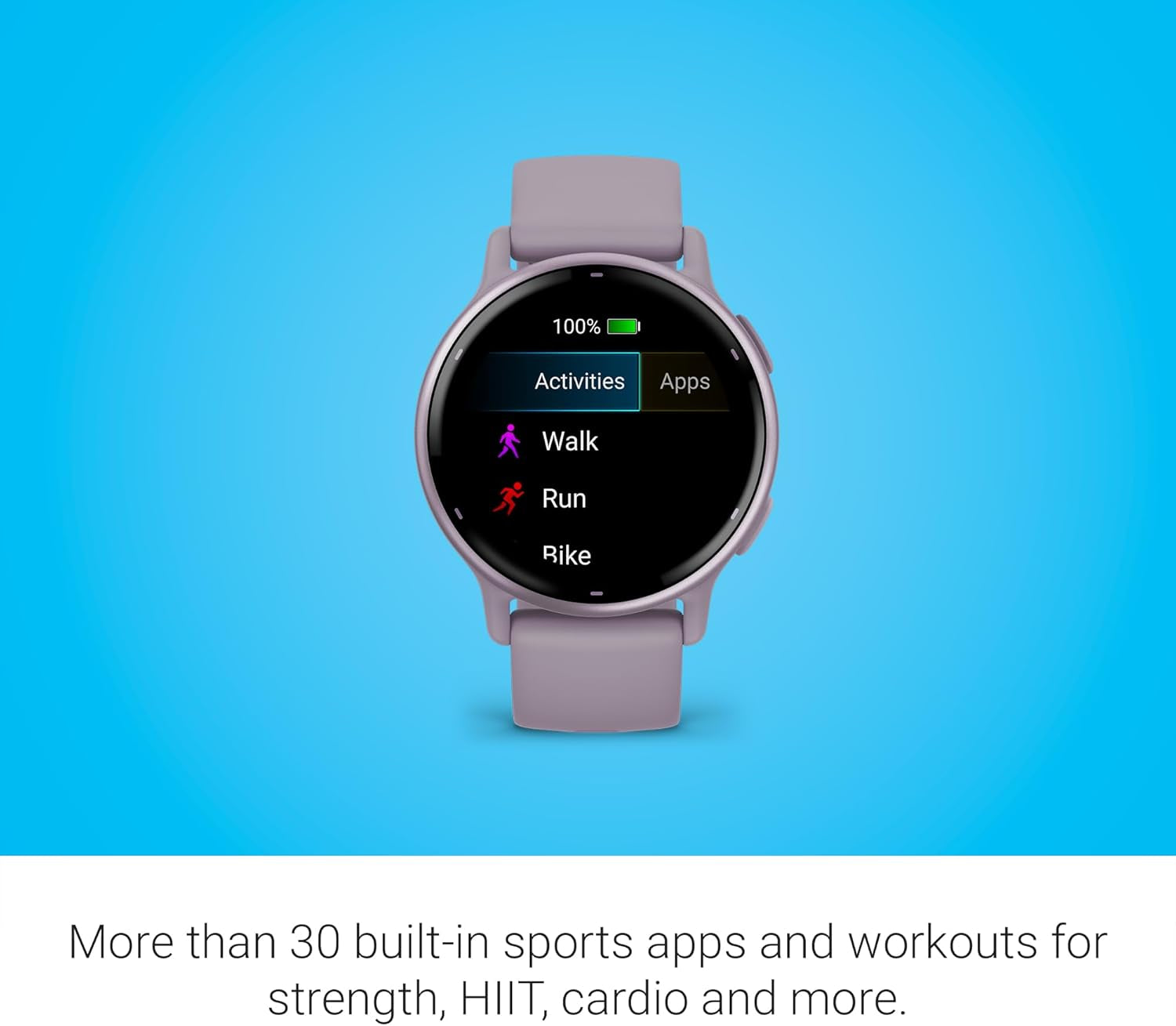 Vívoactive 5, Health and Fitness GPS Smartwatch, AMOLED Display, up to 11 Days of Battery, Orchid