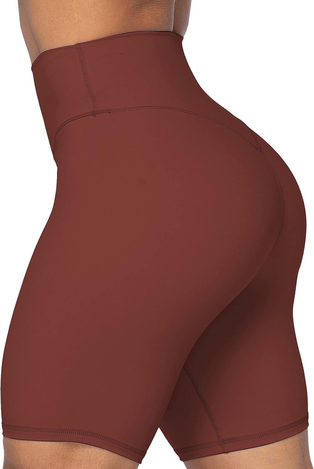 High Waist Biker Shorts for Women No Front Seam Soft Yoga Workout Gym Bike Shorts Tummy Control Squat Proof