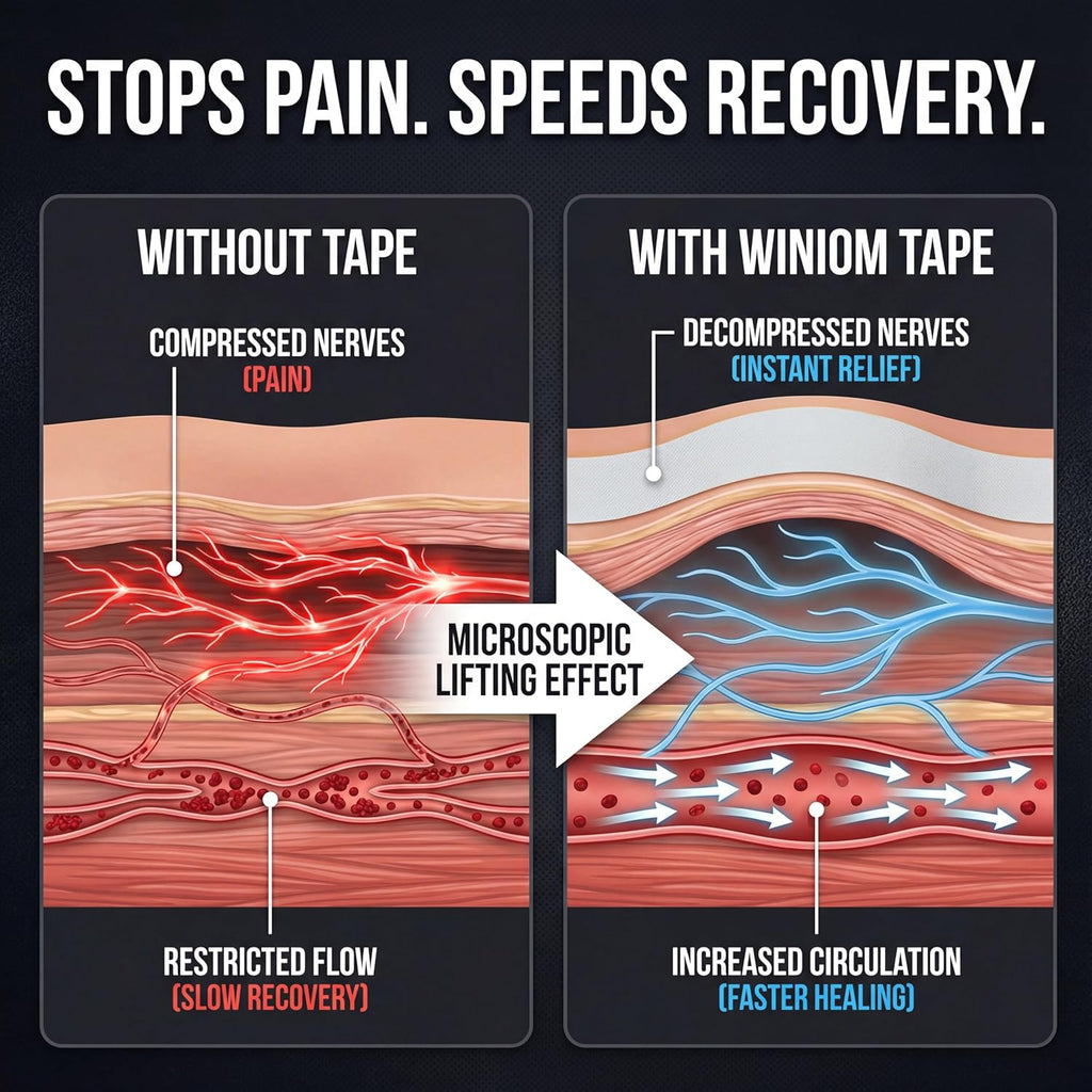 Kinesiology Tape-Incredible Support for Athletic Sports and Recovery+Free Taping Guide - Uncut 2 Inch 16.4 Feet Roll (Frosted White + Free Taping Guide, Pack of 1)