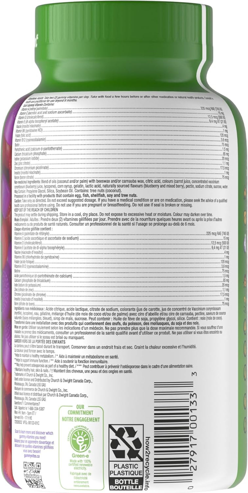 Vitafusion Women'S Multivitamin Gummies, Daily Multivitamin, Healthy Metabolism, Immune Support, Hair, Skin & Nails, Osteoporosis, 150 Count, 2.5 Month Supply, Packaging May Vary