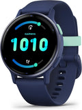 Vívoactive 5, Health and Fitness GPS Smartwatch, AMOLED Display, up to 11 Days of Battery, Navy